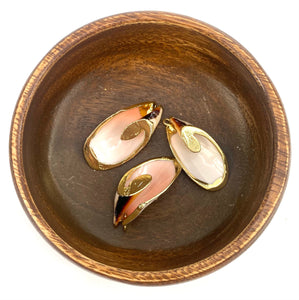 Mother Of Pearl Shells with Alloy, Sku#M667