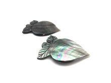 Black Tahitian Mother Of Pearl Turnip Sku#M323