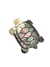 Black Tahitian Mother Of Pearl Turtle Sku#M327