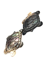 Black Tahitian Mother Of Pearl Turtle Sku#M327