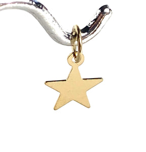 14KGF star charm, SKU# 400C39R