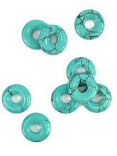 Jade Donut Beads, Sku#BG135