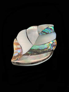 Abalone Mother Of Pearl Leaf Sku#M794