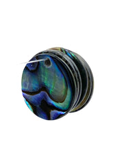 Circle abalone mother of pearl charm, SKU# M850