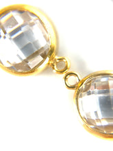 14K Gold Fill White 6.0mm 3A Bezel Connector SKU: 4005781M4