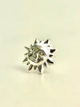 Smiley Face Sterling Silver Sun Sku#1864-5