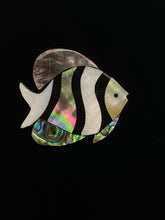 Fish Shaped Abalone Mother of Pearl Pin SKU: M946