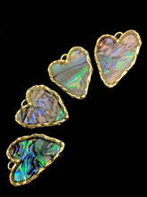 Abalone Mother Of Pearl Heart Sku#M841