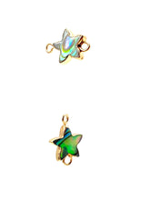 Star abalone mother of pearl charm, SKU#M747