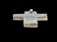 Abalone Cross Pendant, Sku#M924