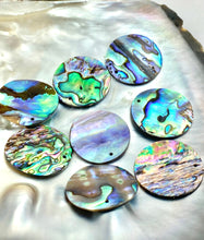 Circle abalone mother of pearl , SKU# M763