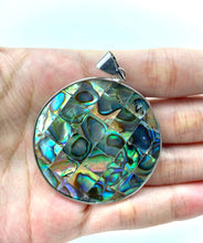 Stunning round abalone mother of pearl, SKU#M834