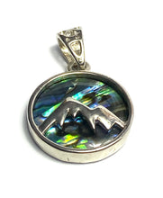 Mountain abalone mother of pearl pendant, SKU#M992