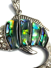 Abalone mother of pearl fish pendant, SKU# M984