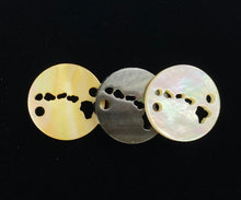 Mother of Pearl Hawaiian Islands Carved Beads