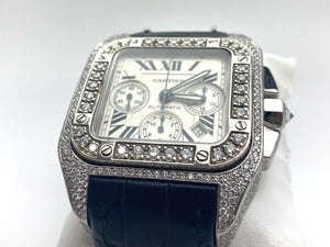 Diamond Cartier Watch 12 Carats SI-1, H color