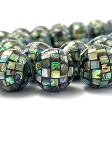 18mm abalone pearl beads, SKU# 3018