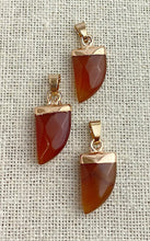 Agate Gold Plated Pendant