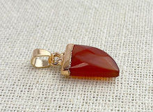 Agate Gold Plated Pendant