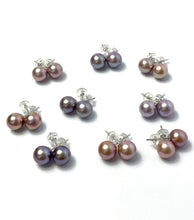 Stunning Edison pearl stud earrings, SKU# 3006