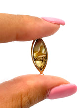 Leaf shaped abalone mother of pearl charm,SKU#M1376