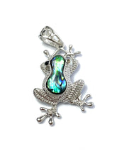 Frog abalone mother of pearl pendant, SKU# M931