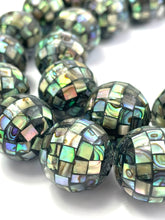 18mm abalone pearl beads, SKU# 3018