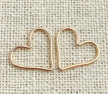 14k Gold Filled Tiny Heart Wire