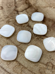 Square Mother Of Pearl Bead, Sku#M2054