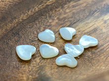 Heart Mother Of Pearl Beads, Sku#M2047