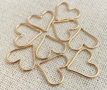 14k Gold Filled Tiny Heart Wire