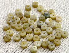 Light Nephrite Jade Bead