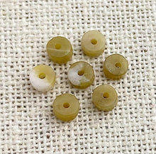 Light Nephrite Jade Bead