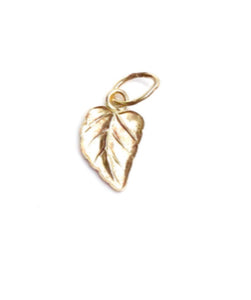 14KGF Leaf Charm 1152-C