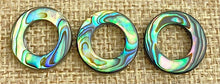 Abalone Circle Charm