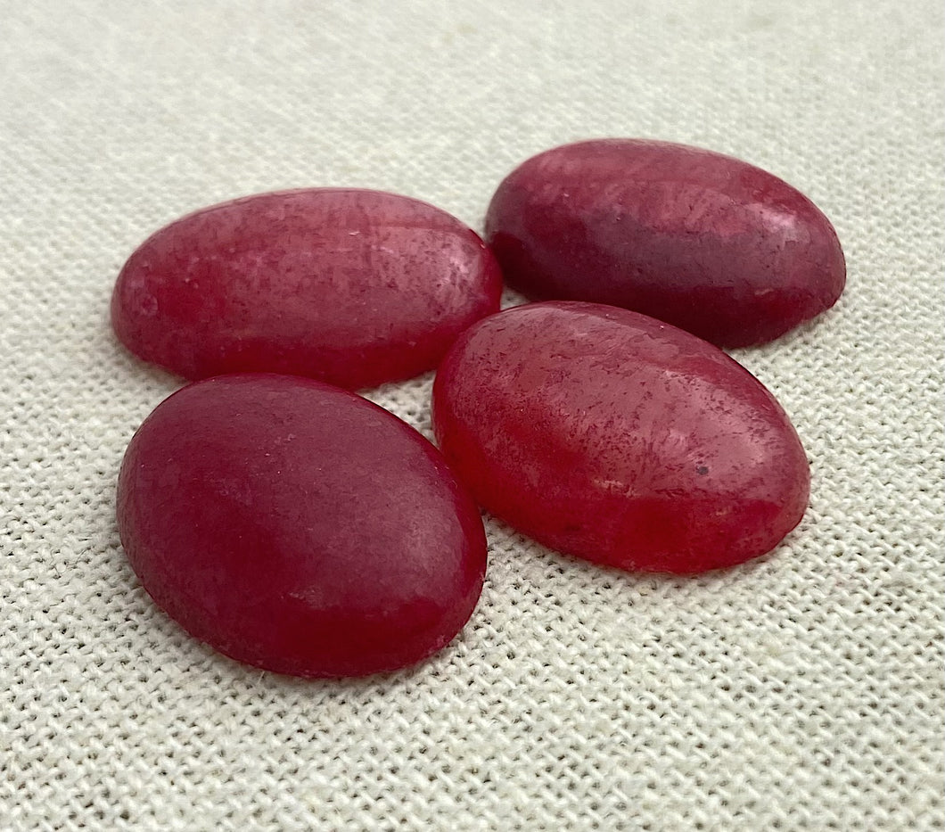 Red Malachite Oval Cabochon