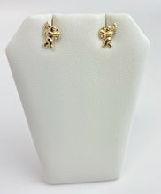 14k Gold Filled Cupid Stud Earring