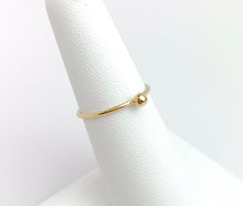 Gold Filled Stacking Ring w/Ball