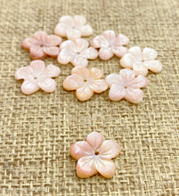 Mother of Pearl Flower Charm Sku#M72