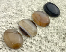 Brown Banded Agate Oval Cabochon