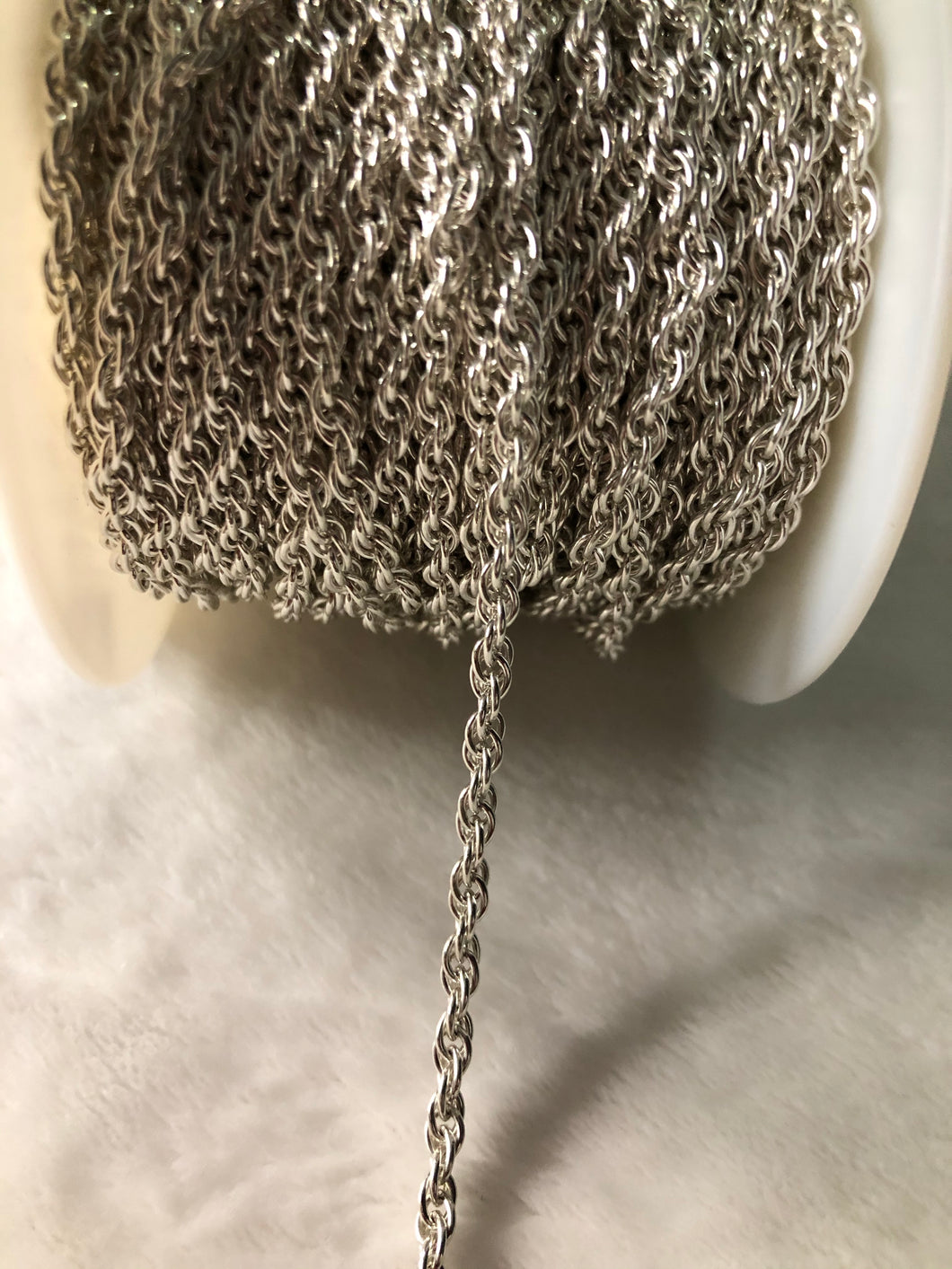 Sterling Silver 2.5mm Double Rope Chain