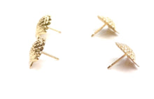 14KGF Seashell Studs 1820-4