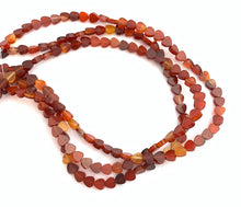 Carnelian Heart Bead Strand Sku#M2832