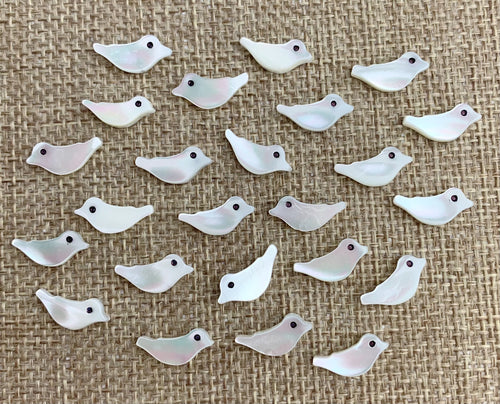 Mother of Pearl Bird Beads Sku#M495