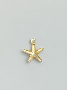 14k Gold Filled Starfish Charm