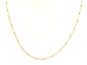 16” 14K Gold Filled Satellite Chain , Sku#SM879