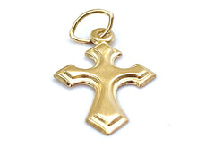 14KGF Cross Charm , Sku#2094-C