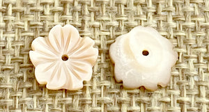 Mother of Pearl Flower Charm Sku#M69