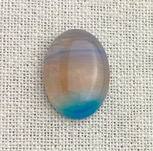 Blue Lace Agate Oval Cabochon