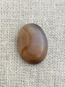 Brown Banded Agate Oval Cabochon